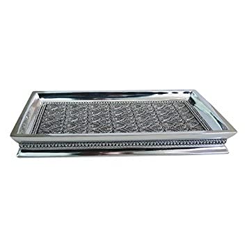 Beaded Heart Tray for Jewelry & Decor - Home & Travel Use