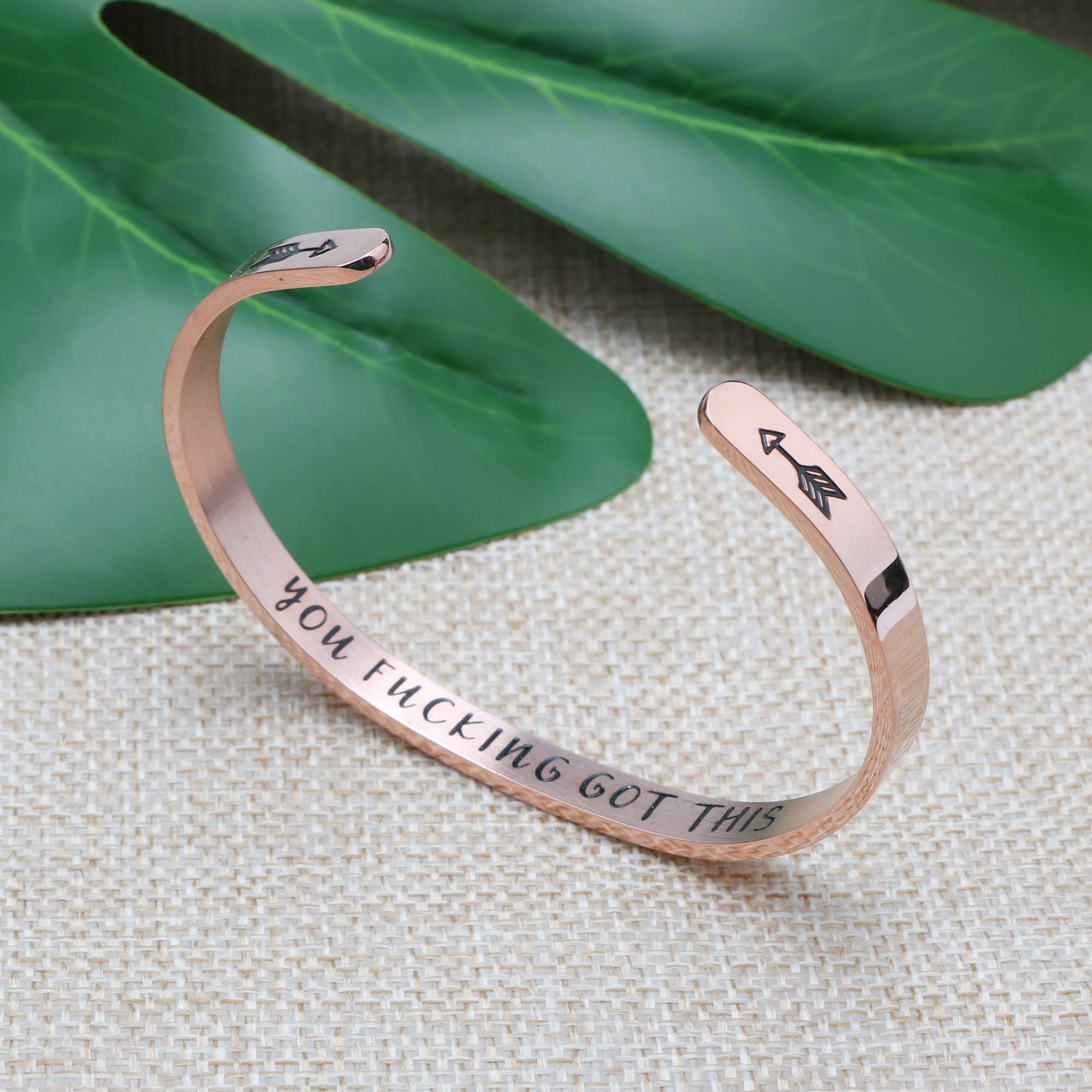 JoycuFF Stainless Steel Bracelets for Women - Elegant Cuff Bangle Gift for Mom, Mother, Mummy - Perfect Christmas, Birthday & Thanksgiving Present - Meaningful Year-Round Jewelry Gift for Her | Ideal for Holidays, Special Occasions & Everyday Wear