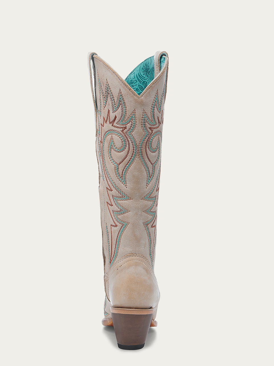 Z5371 Women's Blue & Red Embroidered Snip Toe Cowboy Boots - Western Fashion for Country Dancing & Rodeo Events