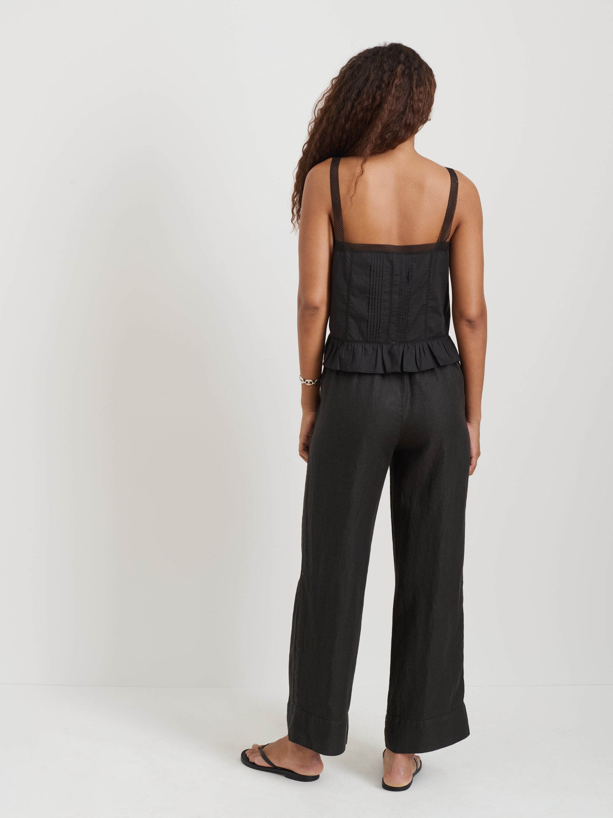 Riley Linen Pants for Women - Breathable & Comfortable Summer Casual Trousers - Perfect for Travel, Beach, and Everyday Wear