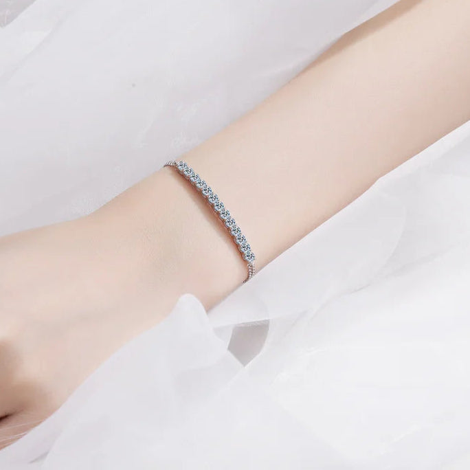 Crystal Crown Bracelet for Women - Elegant Royal Jewelry Gift for Birthday, Anniversary & Special Occasions | Perfect for Weddings, Parties & Evening Events