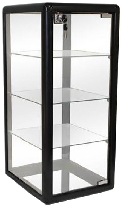 Premium Glass Countertop Display Case - Modern Showcase for Jewelry, Watches & Collectibles - Perfect for Retail Stores, Boutiques & Home Decor
