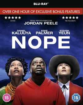Nope Blu-ray Movie - 4K Ultra HD + Digital Copy - Horror Thriller Film by Jordan Peele - Perfect for Movie Nights & Home Theater Collections