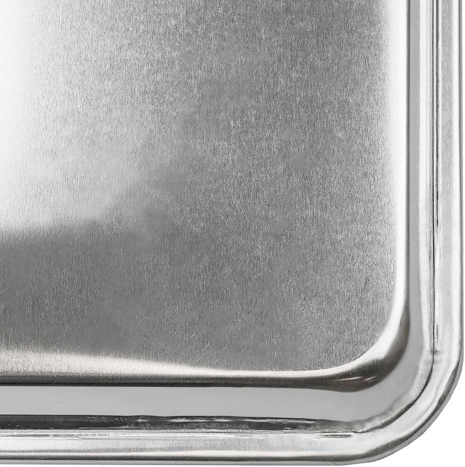 TrueCraftware 12-Pack Aluminum Half Sheet Pans 18x13 Inch - Commercial Grade Baking Sheets for Oven, Roasting & Cooking | Perfect for Restaurants, Bakeries & Home Kitchens