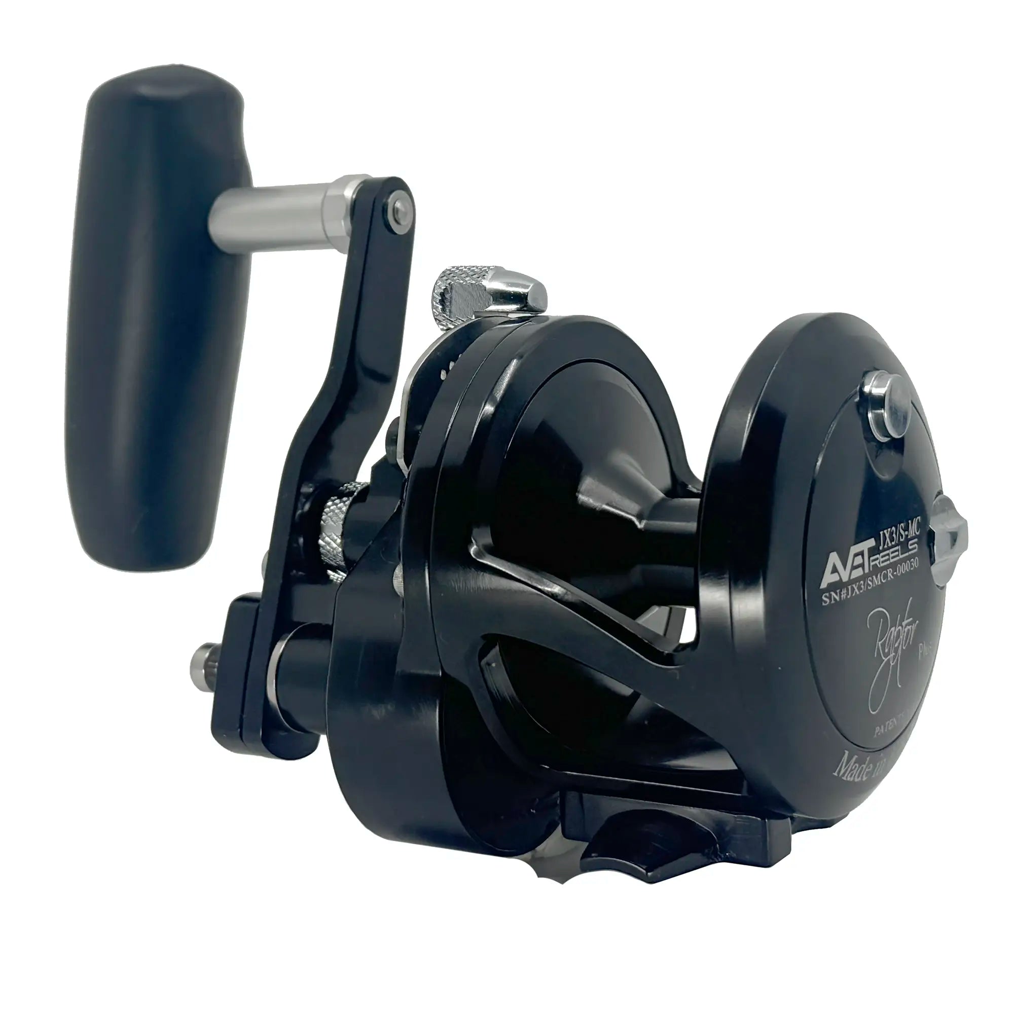 Avet JX Raptor Plus 3-Speed MC Saltwater Fishing Reel - High Performance Offshore & Deep Sea Fishing Gear for Tuna, Marlin & Big Game Fish