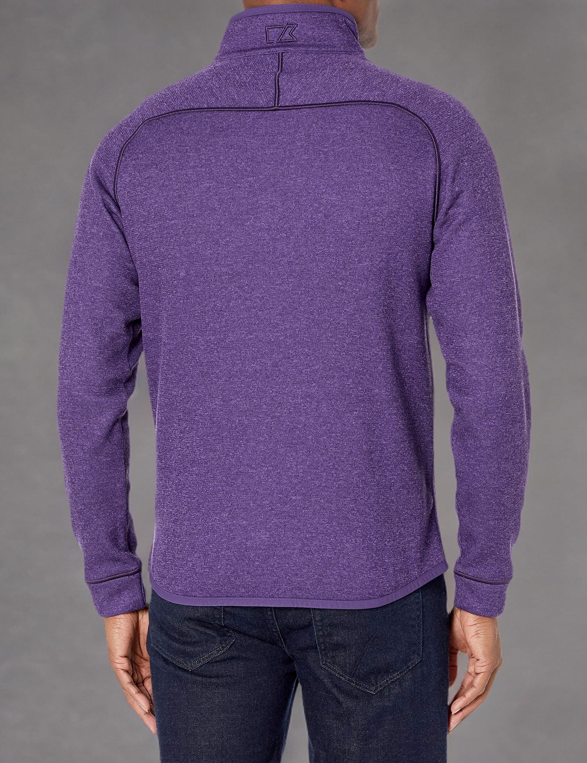 Cutter & Buck Men's Half Zip Pullover Sweater - Lightweight Performance Golf & Casual Wear for Men - Perfect for Outdoor Activities, Office & Travel