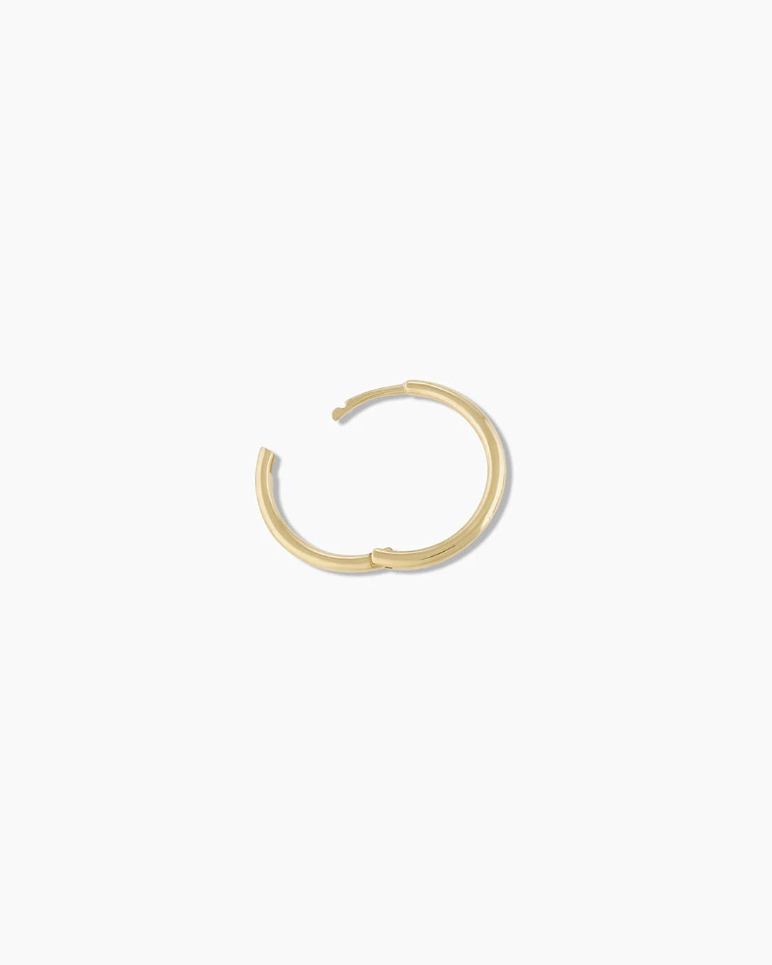 14K Gold Classic Single Huggie Earrings - Dainty Minimalist Hoops for Everyday Wear | Perfect for Work, Date Night & Casual Outfits