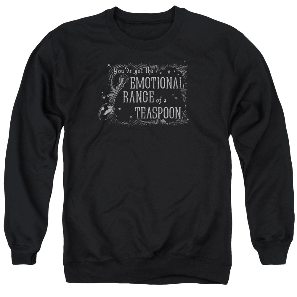Harry Potter Sweatshirt - Emotional Range of A Teaspoon Graphic Pullover | Cute & Comfortable HP Merchandise | Perfect for Movie Nights, Halloween Costumes & Potterhead Gifts