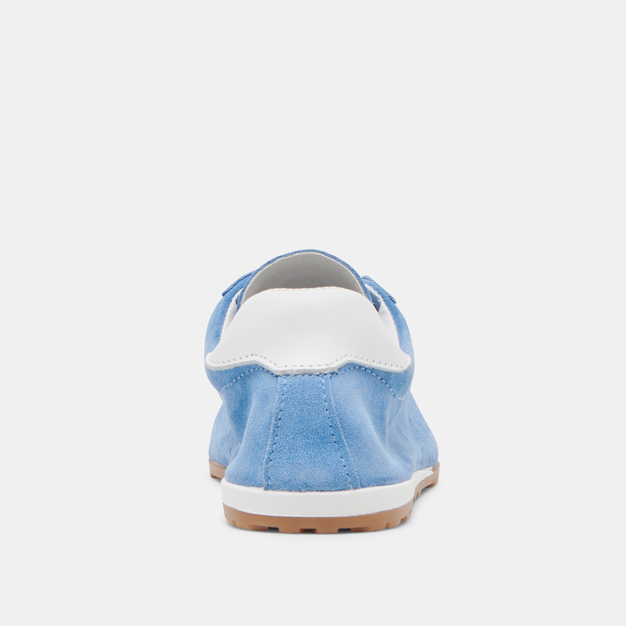 SERINA Women's Blue Suede Sneakers - Comfortable Casual Walking Shoes for Everyday Wear, Gym, and Outdoor Activities