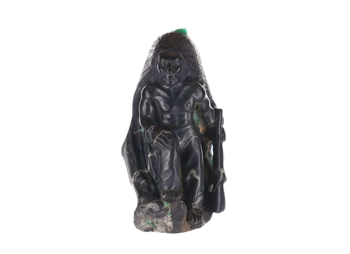 Natural Colombian Emerald Rough Crystal Sculpture with Riffle - Authentic Gemstone for Jewelry Making, Meditation & Home Decor
