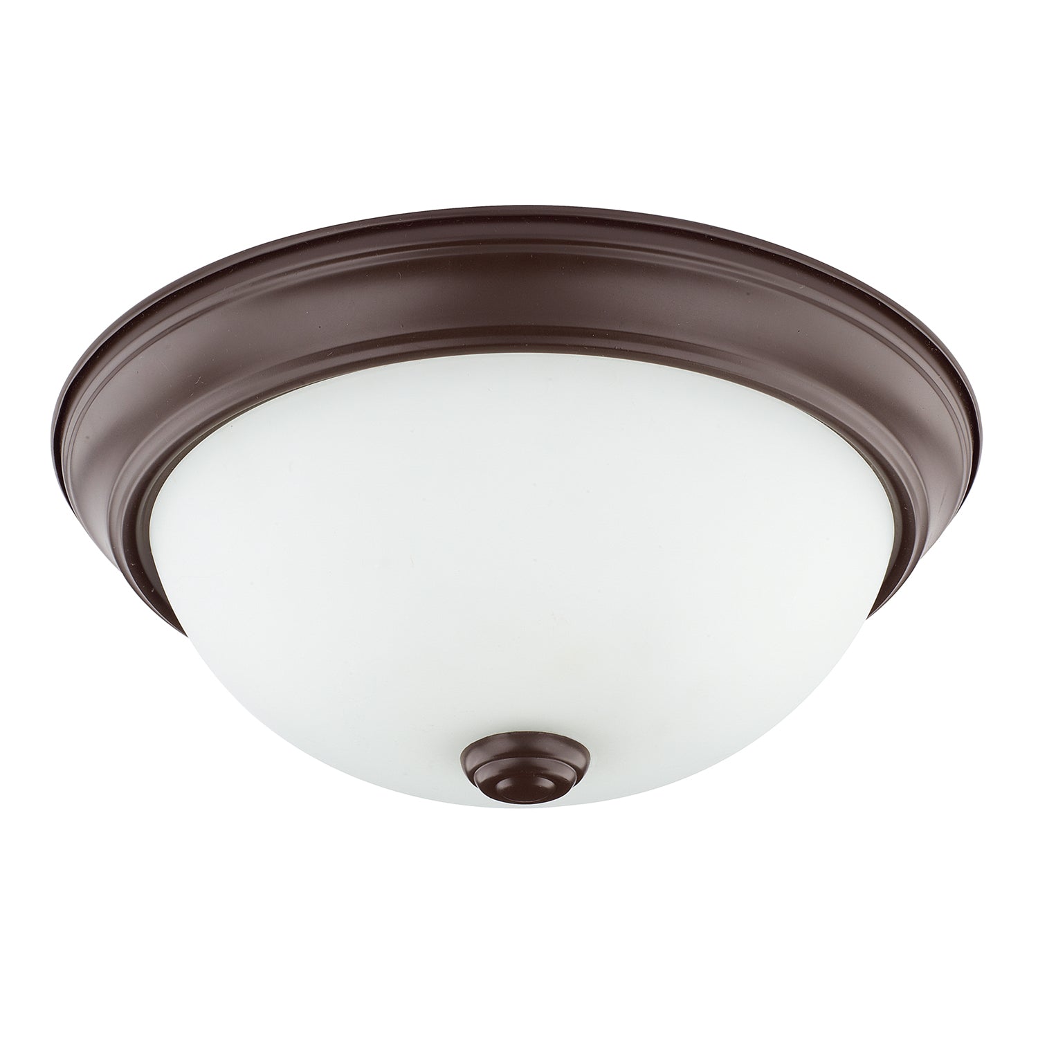 Capital Lighting Two Light Flush Mount Ceiling Fixture - Modern LED Flush Mount Light for Bedroom, Kitchen, Hallway & Living Room - Energy Efficient Bright Lighting Solution