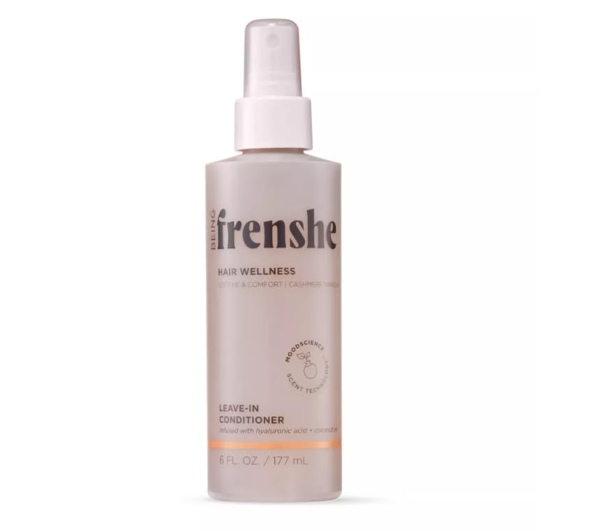 Being Frenshe Moisture Leave-in Conditioner Spray - Cashmere Vanilla Scent - 6 fl oz | Hydrating Hair Treatment for Dry, Damaged Hair | Perfect for Daily Use, Travel & Salon-Quality Styling at Home