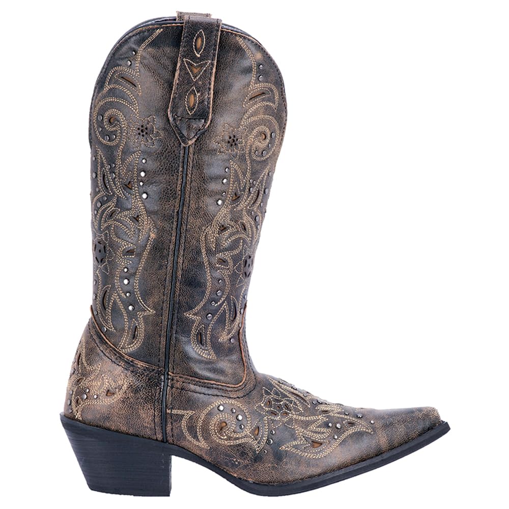Laredo Women's Vanessa Snip Toe Mid Calf Dress Boots - 2-3