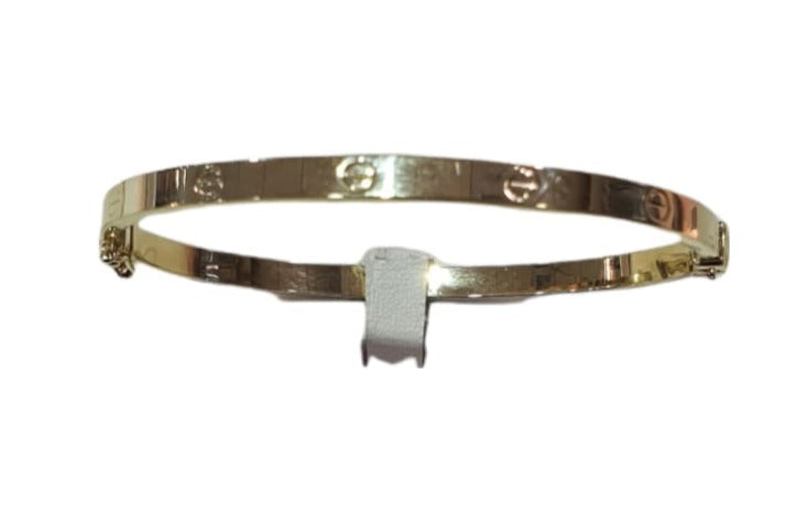 14K Gold Bangle Bracelet for Women - Elegant & Durable Jewelry for Everyday Wear, Gifts & Special Occasions