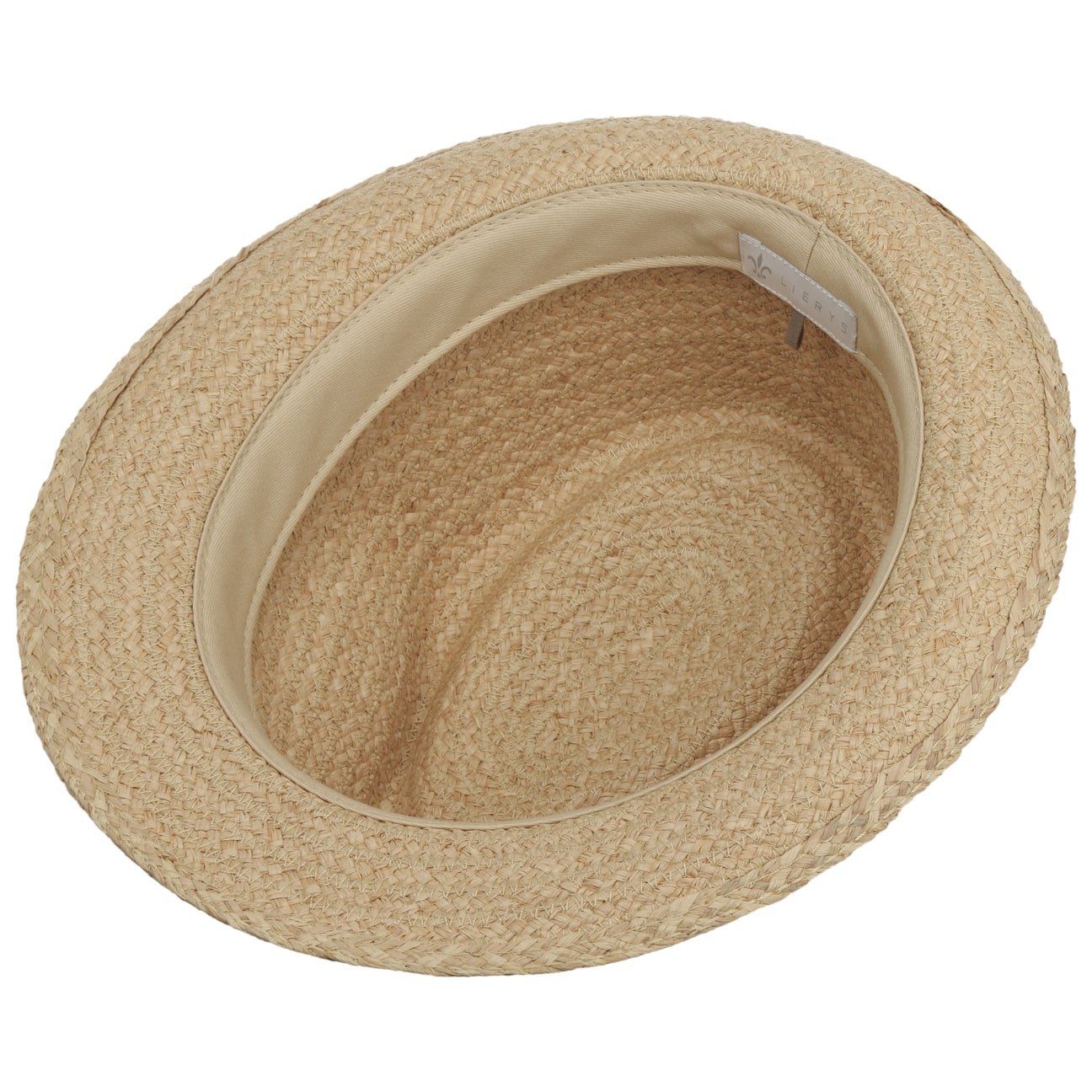 Belrivo Trilby Raffia Hat by Lierys - Stylish Summer Sun Hat for Women, Breathable & Lightweight - Perfect for Beach, Vacation, and Outdoor Activities