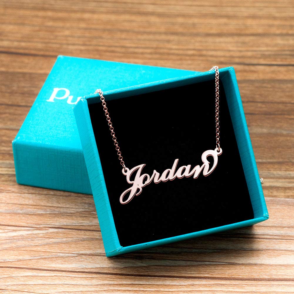 Custom Personalized Name Necklace in Sterling Silver - Perfect Gift for Birthdays, Anniversaries & Special Occasions