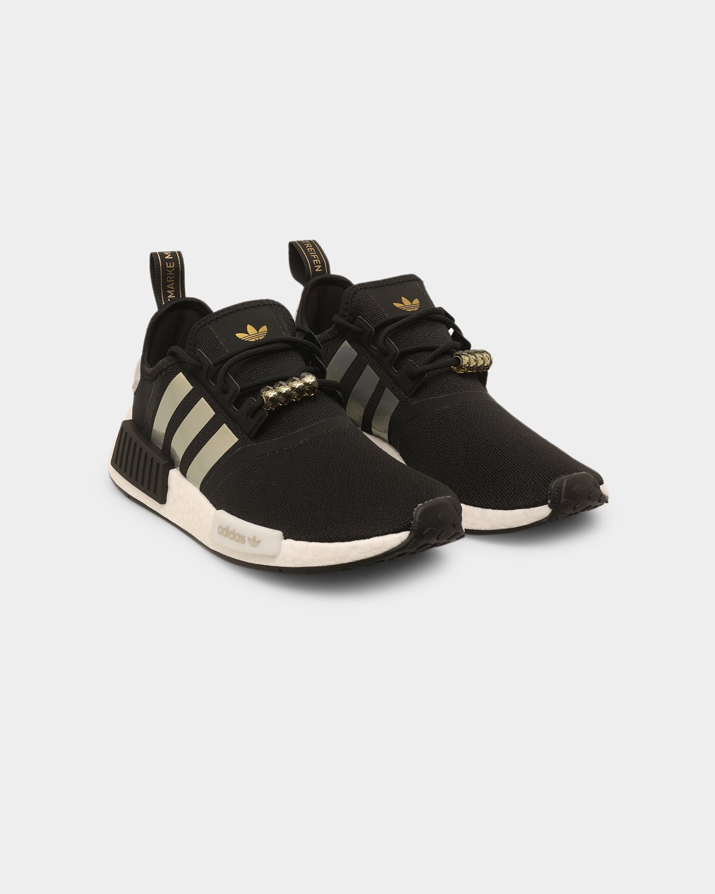 Adidas Women's NMD_R1 Running Shoes - Core Black/Gold - Lightweight Comfort for Jogging, Gym & Casual Wear