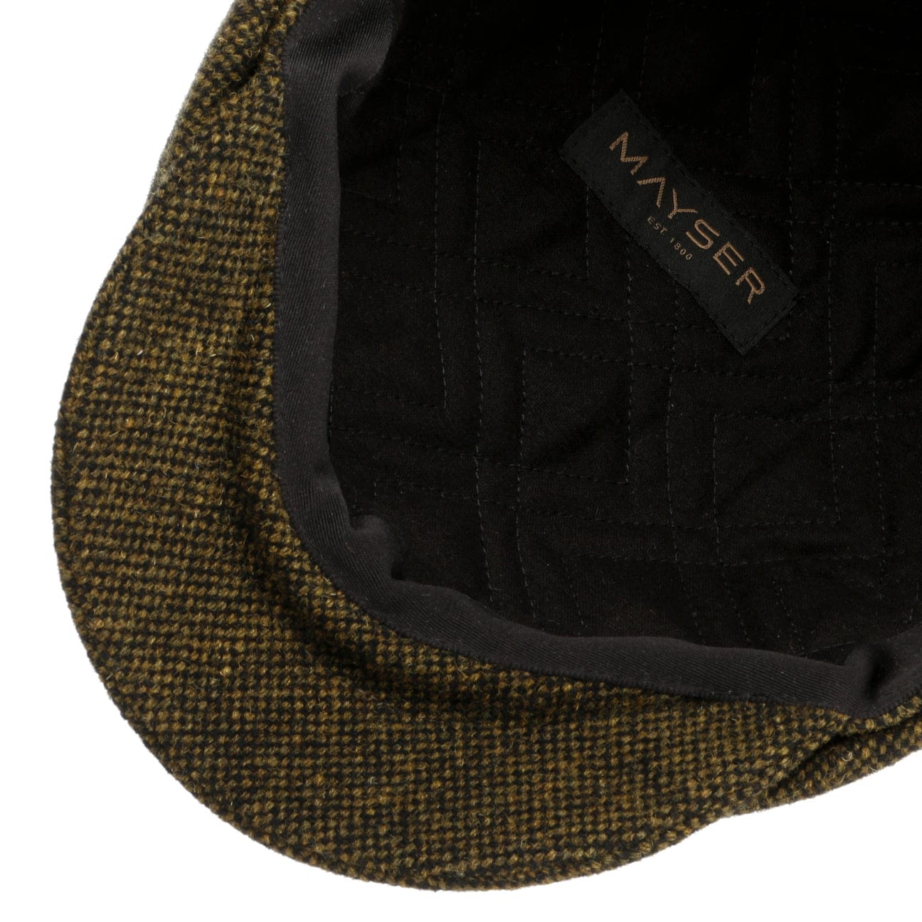 Mayser Seven Dover Flat Cap - Classic Wool Men's Hat for Casual & Formal Wear - Perfect for Outdoor Activities, Travel, and Daily Fashion