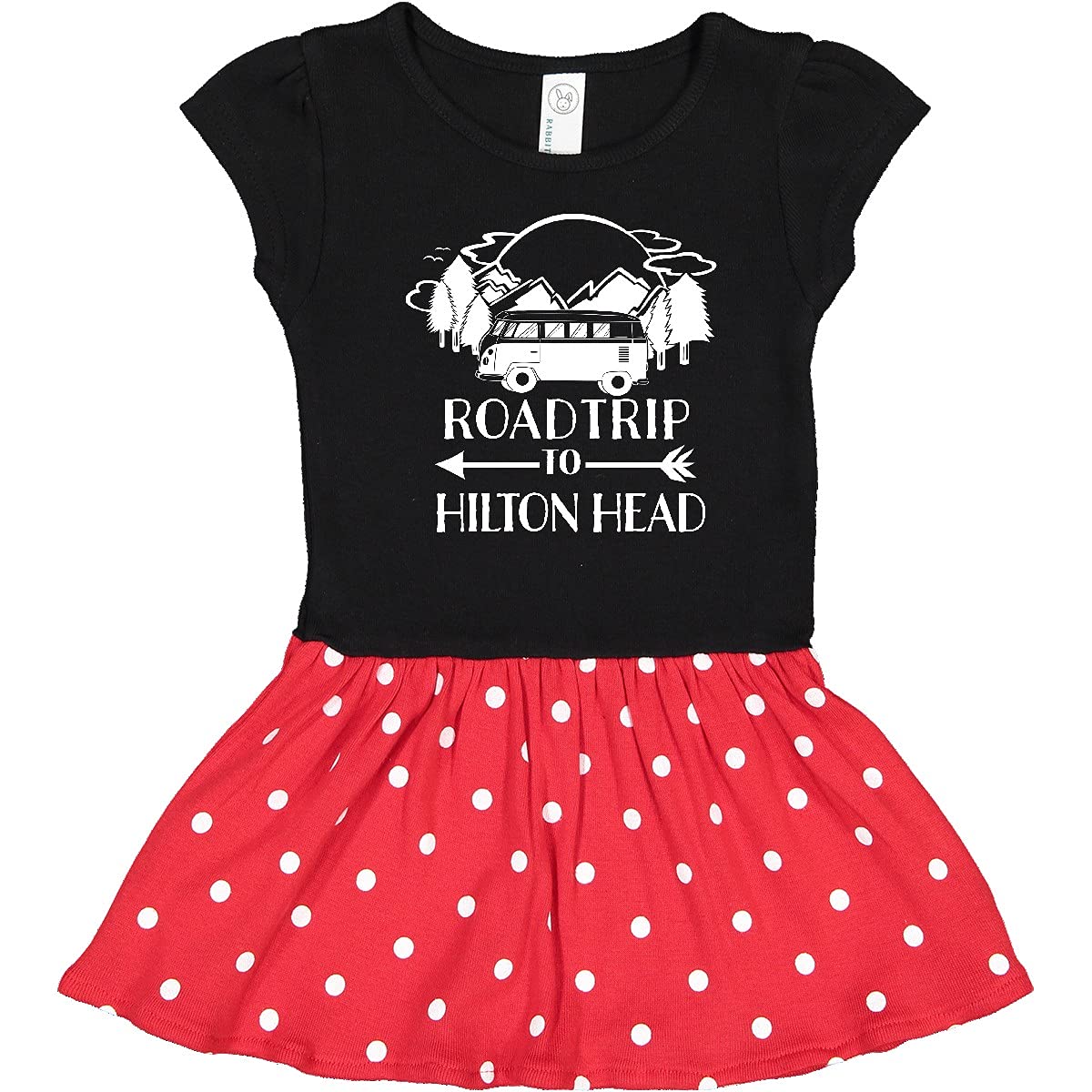 Adorable Road Trip to Hilton Head Infant Dress - Cute Baby Girl Outfit for Travel, Vacation & Family Photos | Perfect for Beach Trips, Holidays & Special Occasions
