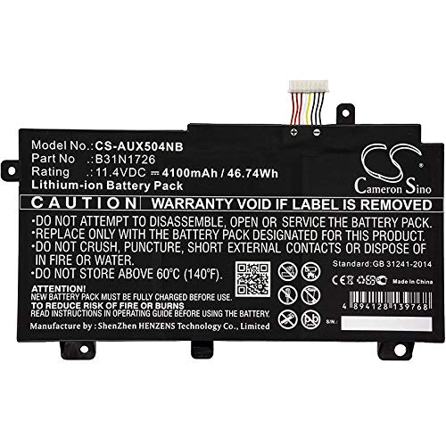 Premium Replacement Battery for ASUS TUF Gaming FX505DD Series (FX505DD-AB71-CA/AL127T/AL153/AL233T) - 11.4V 4100mAh Li-ion Laptop Battery - Perfect for Gaming, Work & Travel