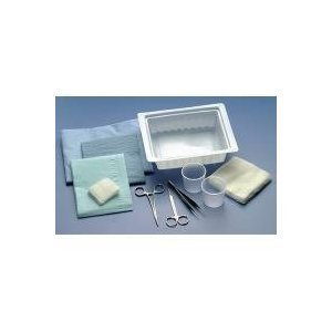 Professional Suture Tray Set - 20 Trays/Carton with Premium Satin-Finished Surgical Instruments for Medical Clinics & Emergency Kits