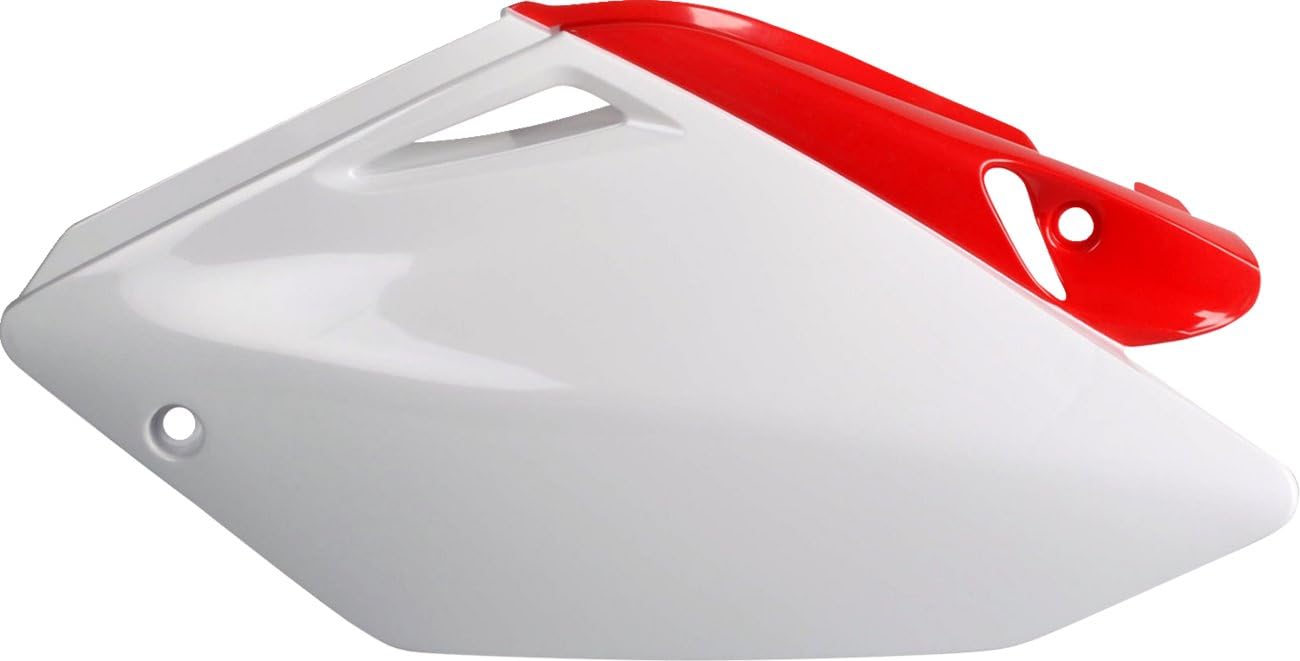 Polisport Side Panels for Dirt Bikes - Red (8601800001) | Replacement Motorcycle Body Parts | Perfect for Off-Road Riding & MX Racing
