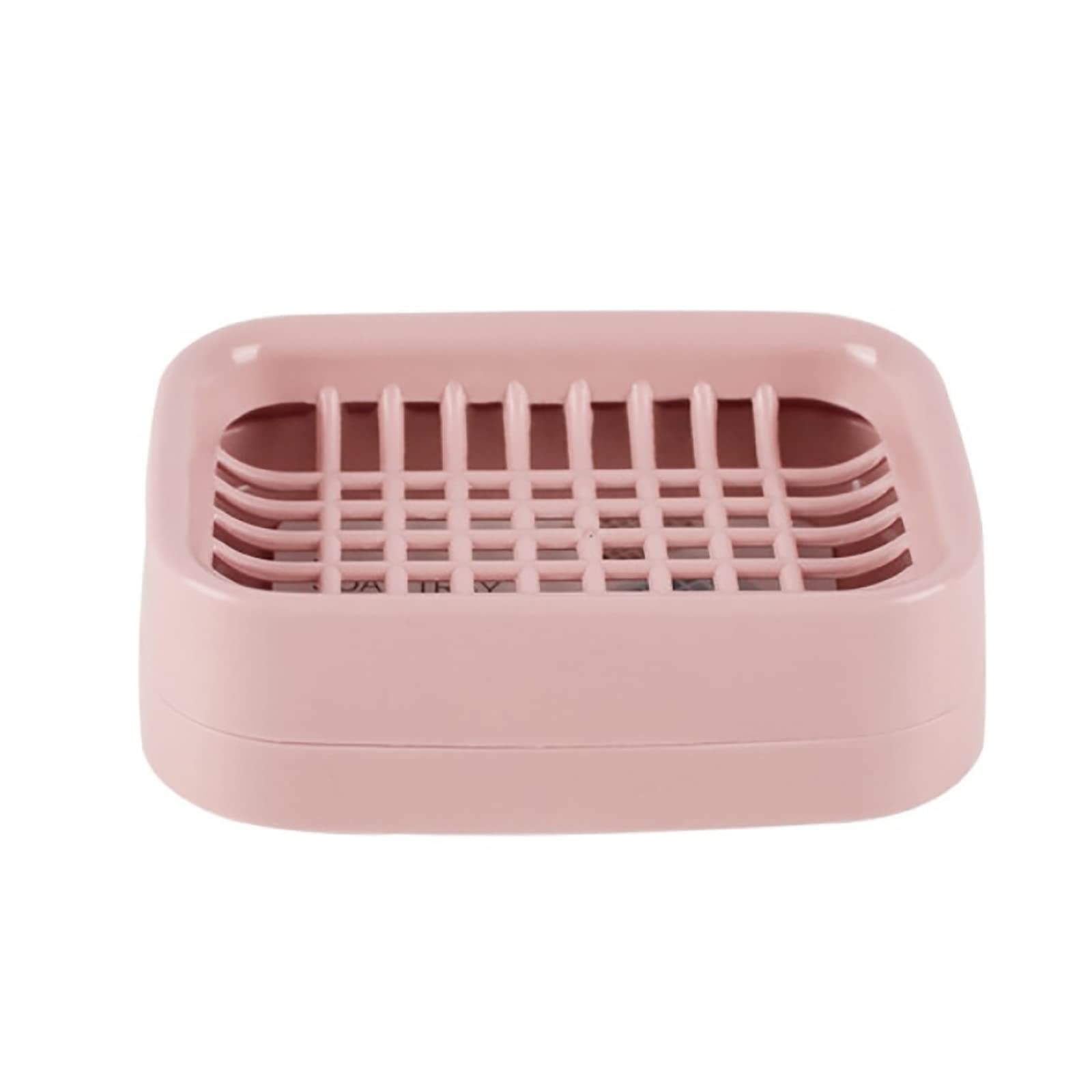 Self Draining Soap Dish Holder for Shower & Bathroom - Rustproof Plastic Soap Tray with Drain Holes - Perfect for Bar Soap Storage in Bath, Kitchen Sink, or RV