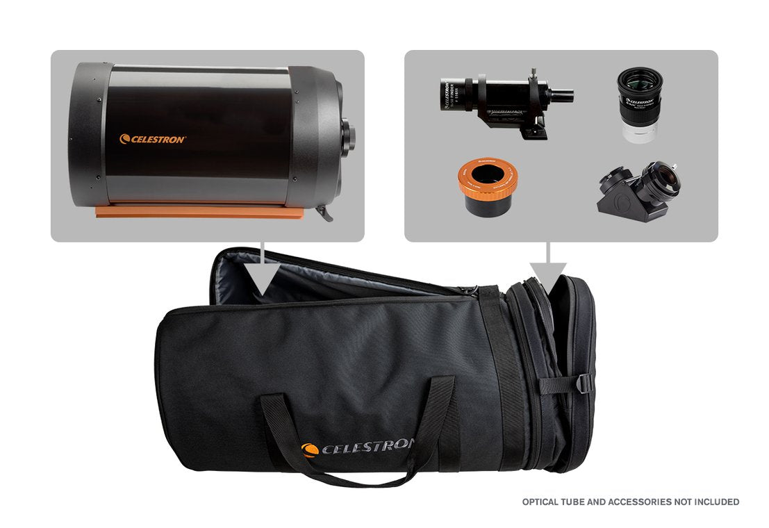 Premium Padded Telescope Carrying Case for 11