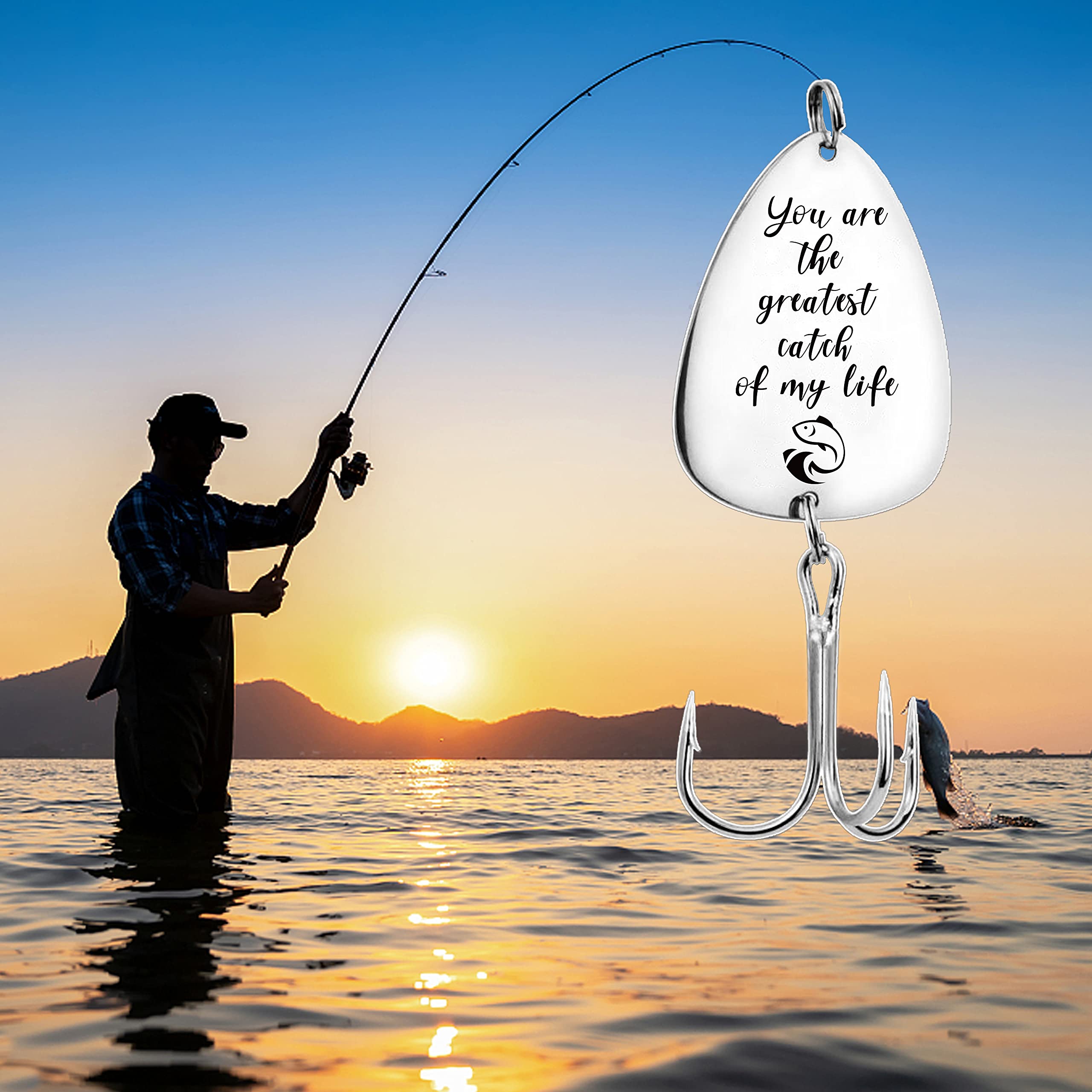 Premium Stainless Steel Fishing Hooks - Treble & Circle Hooks with Gift Box | Ideal for Bass, Trout & Saltwater Fishing | Perfect Father's Day, Birthday Gift for Husband, Boyfriend & Anglers | Durable Fishing Tackle for Freshwater & Ocean Fishing Adventures
