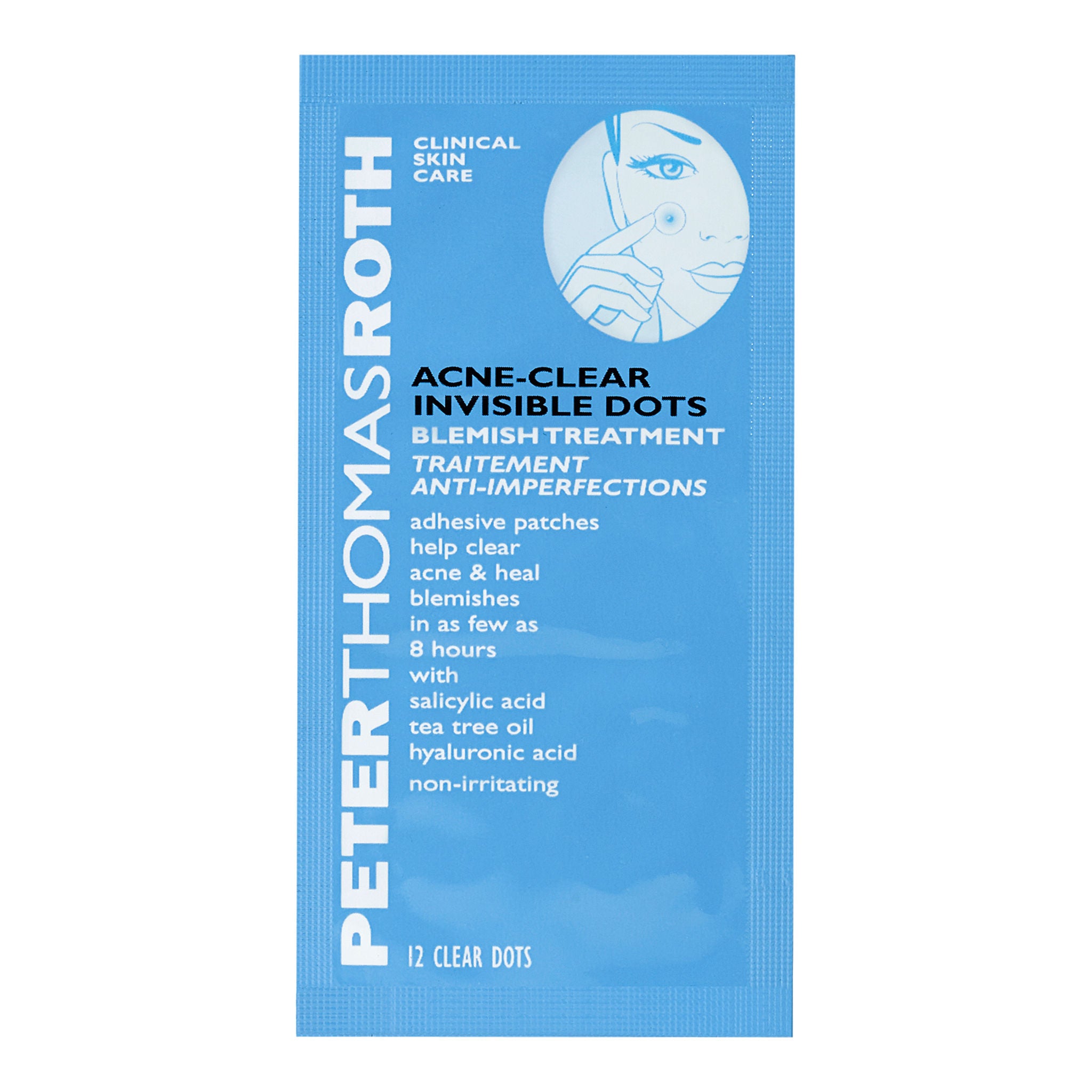 Acne Clear Invisible Dots - Blemish Treatment Patches for Face Pimples & Zits | Perfect for Overnight Spot Treatment & Daily Skincare Routine