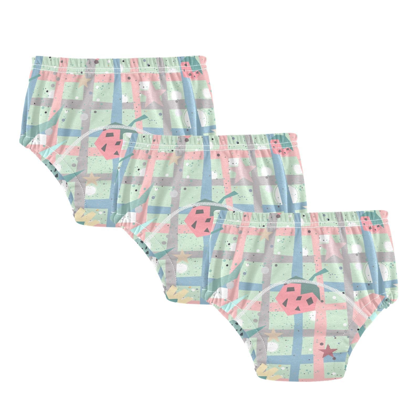**KLL Plants Red Strawberry Cute Potty Training Pants for Toddlers - Leakproof Underwear for Baby Girls & Boys - Bedwetting Solution for Day & Night Use**    *(Use Case: Ideal for potty training toddlers, overnight protection, daycare, and travel to prevent leaks and accidents.)*