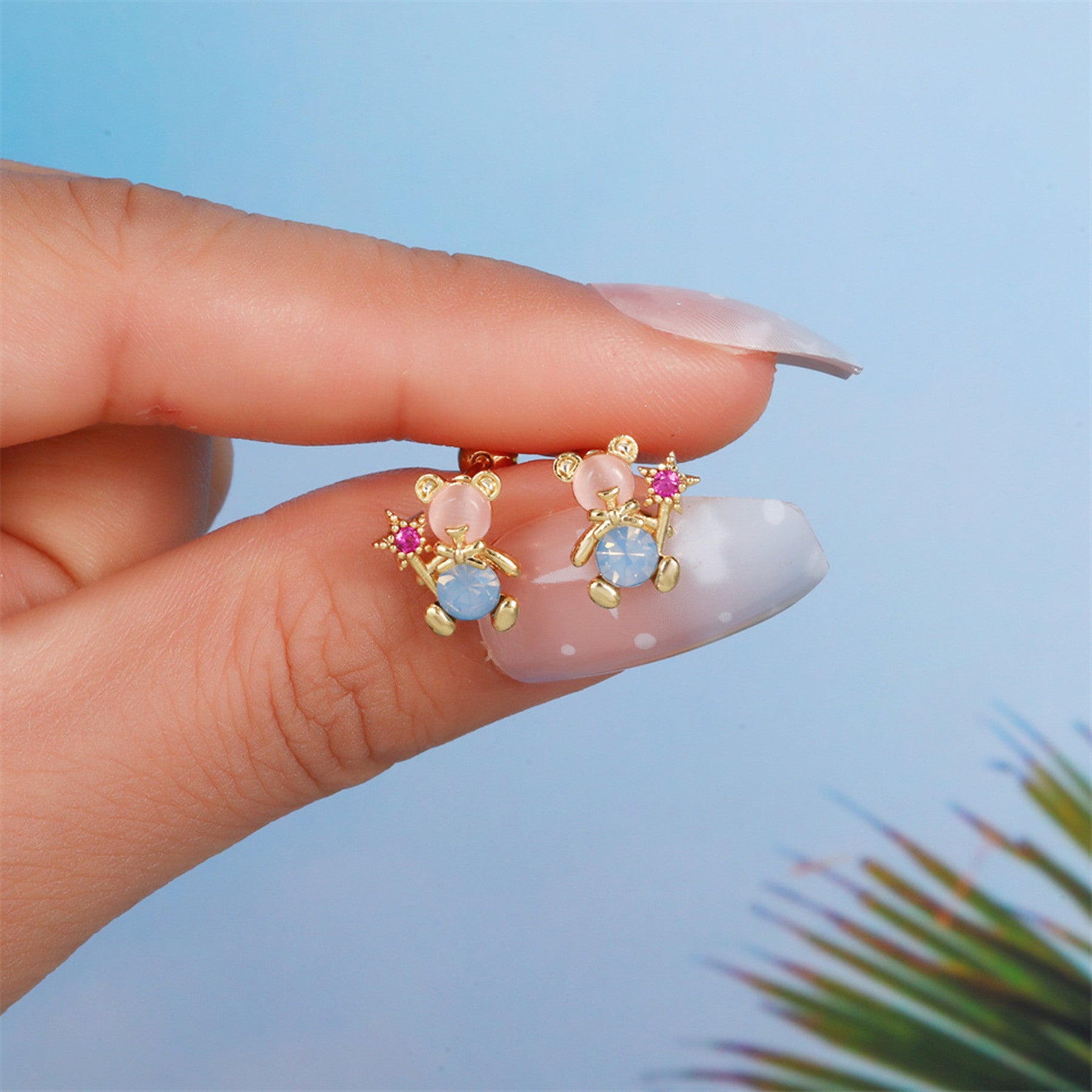 20G Cartilage Stud Earrings - Flower Conch & Tragus Studs for Women | EGD0336 | Perfect for Piercing Jewelry, Daily Wear & Special Occasions
