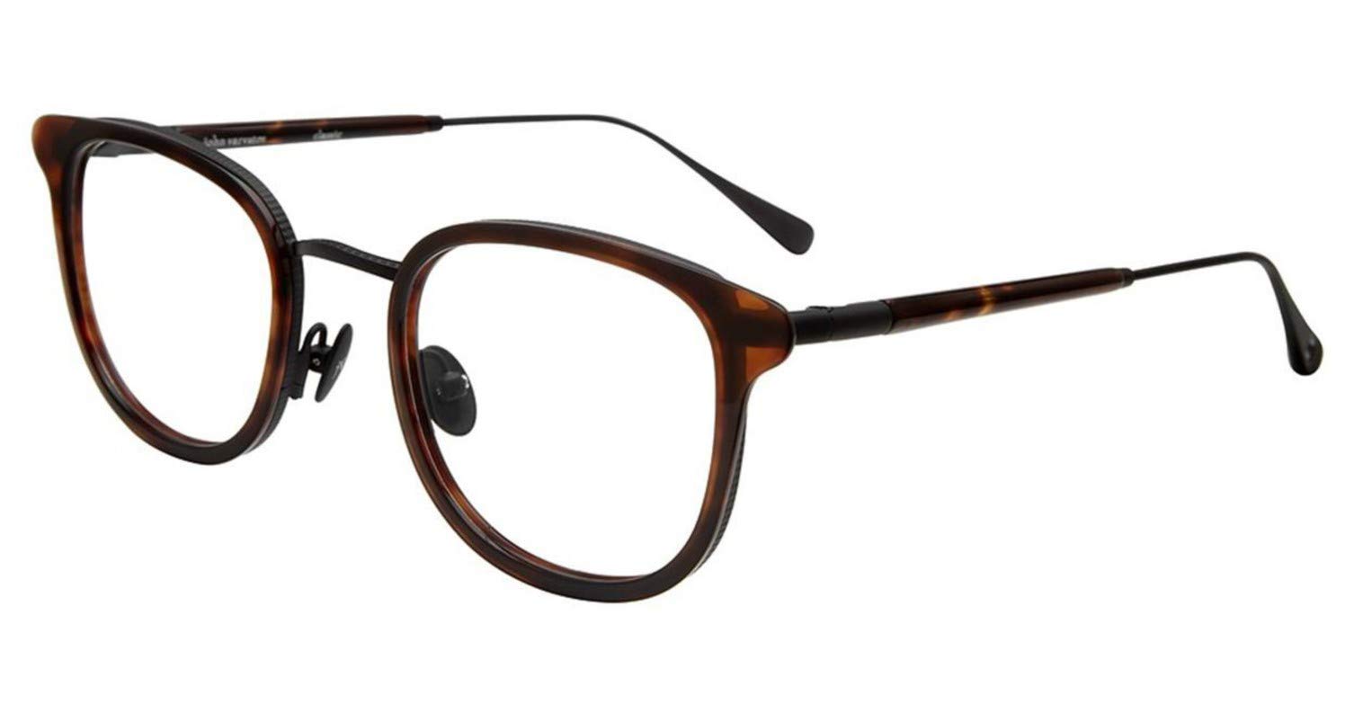 John Varvatos V 410 0bro Brown Polarized Sunglasses for Men - UV Protection Aviator Style Shades for Driving & Outdoor Activities