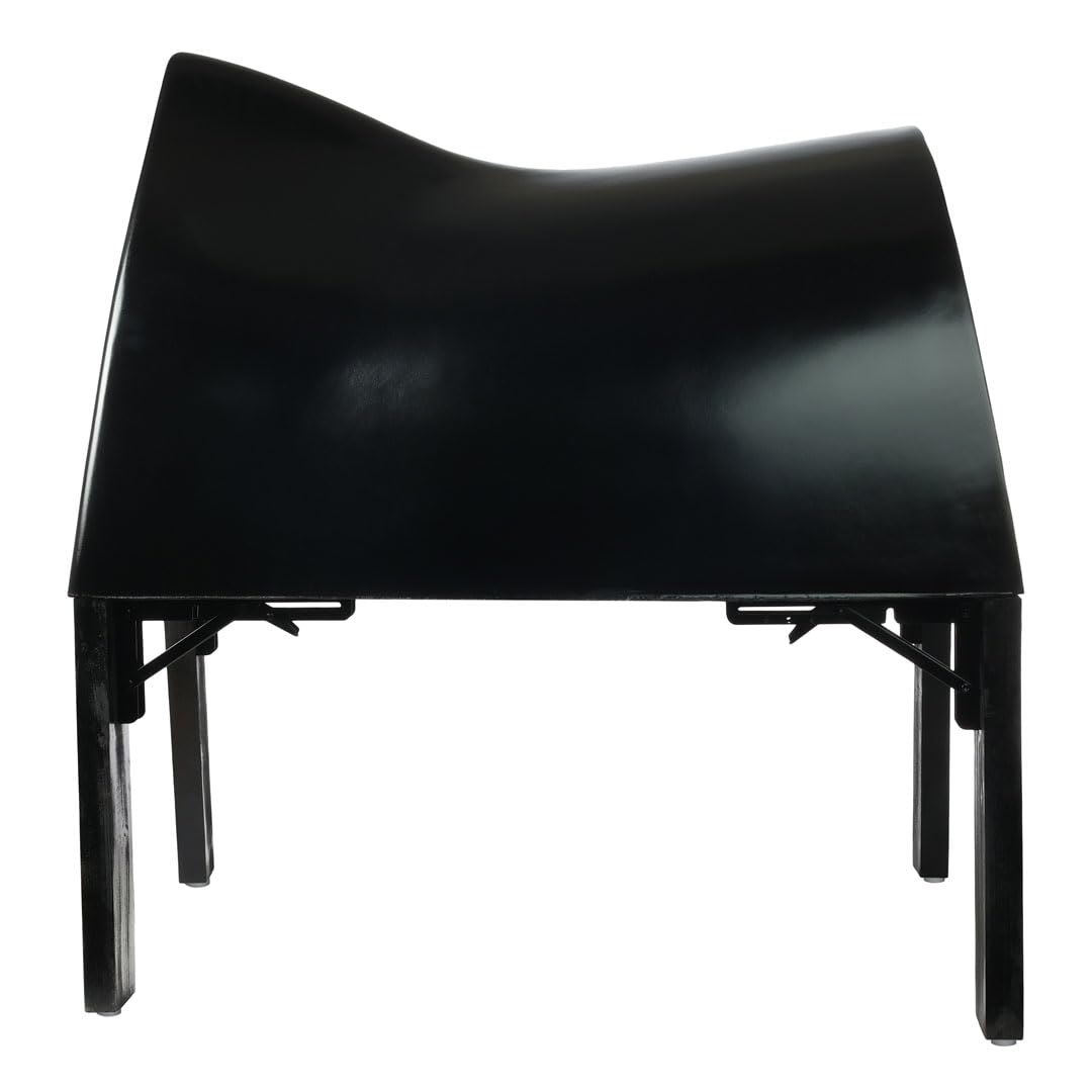 Henri de Rivel Adjustable Saddle Fitting Stand with Foldable Legs - Professional Equestrian Equipment for Horse Riding & Stable Organization
