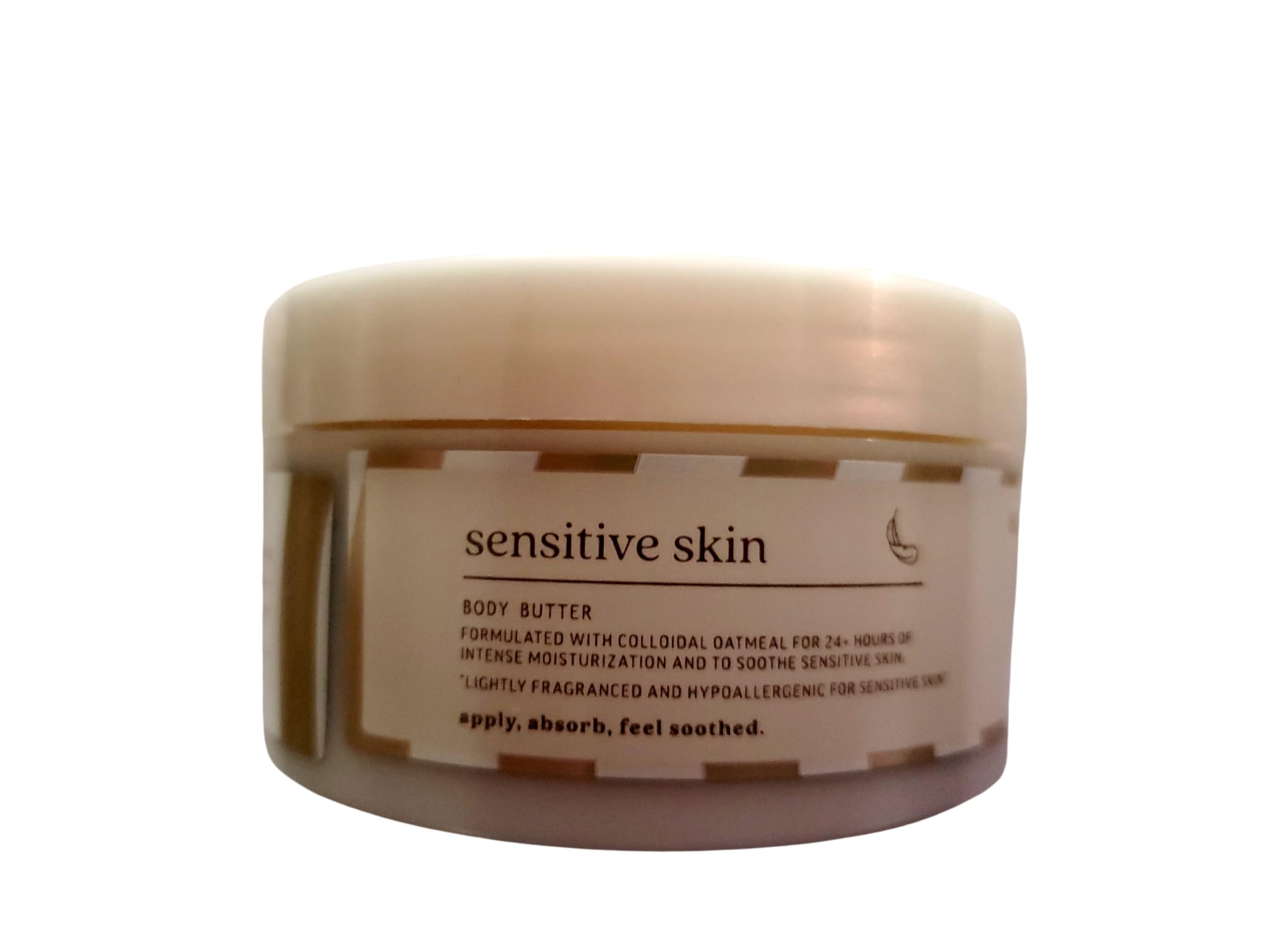 Bath & Body Works Colloidal Oatmeal Whipped Body Butter for Sensitive Skin - Fragrance-Free Moisturizing Cream for Dry, Irritated Skin | Perfect for Daily Hydration & Post-Shower Care