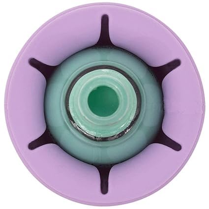Krupanidhi Silicone Round Nail Polish Bottle Holder Stand - Wearable Nail Art Accessory for Manicure & Pedicure | Ring Finger Nail Polish Tool | Beauty Salon & Home DIY Nail Care Essential (2-Pack) - Perfect for Professional Nail Technicians & At-Home Nail Enthusiasts