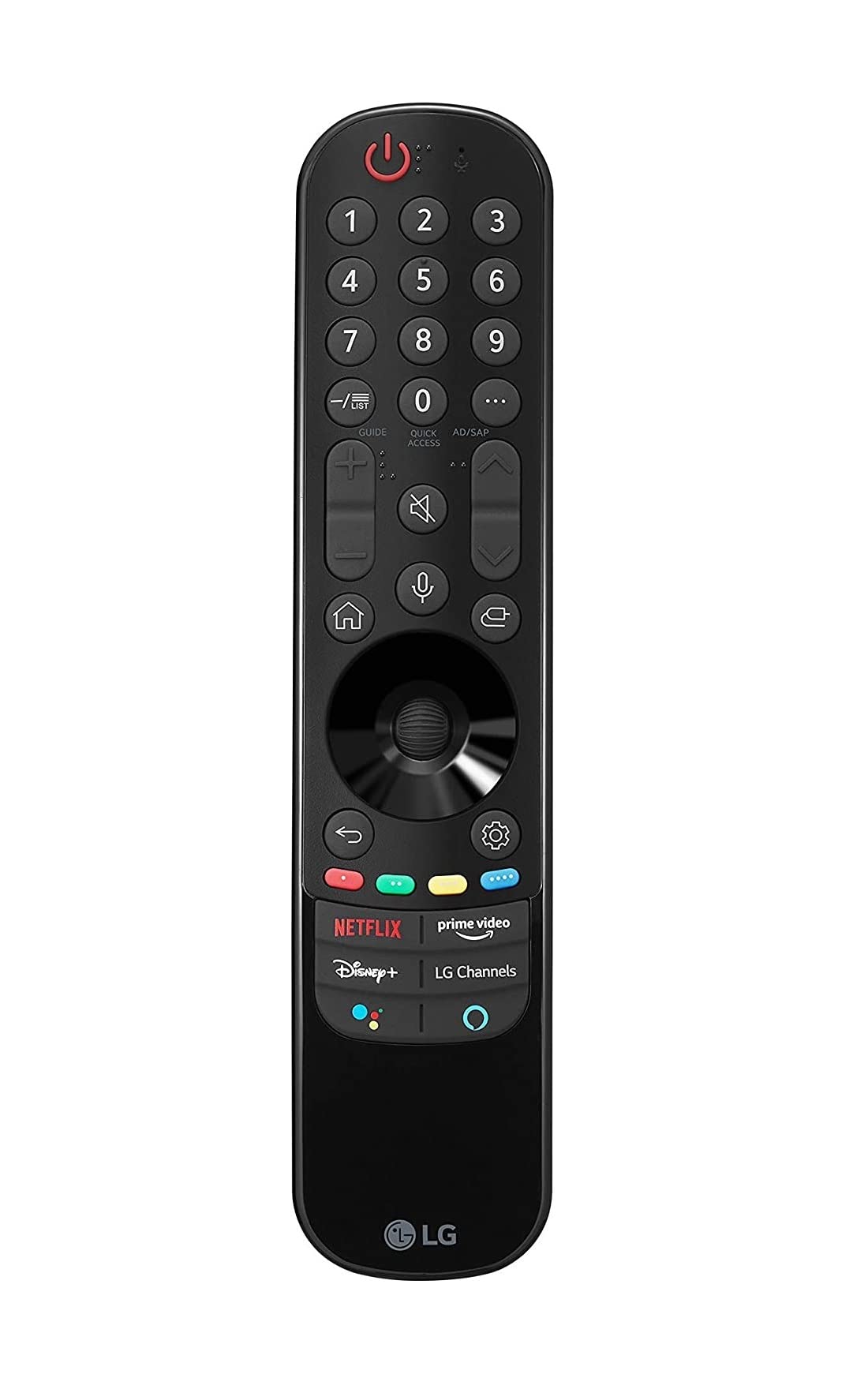 OEM Replacement Magic Bluetooth TV Remote Controller with Microphone for LG Televisions (MR21GA) - Perfect for Smart TV Control, Voice Search & Home Entertainment System
