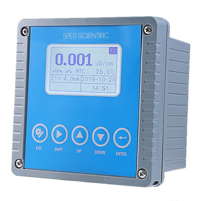 Professional Digital Water Quality Tester - Measure Conductivity, TDS, Salinity & Resistivity | Perfect for Aquariums, Pools, Hydroponics & Industrial Use