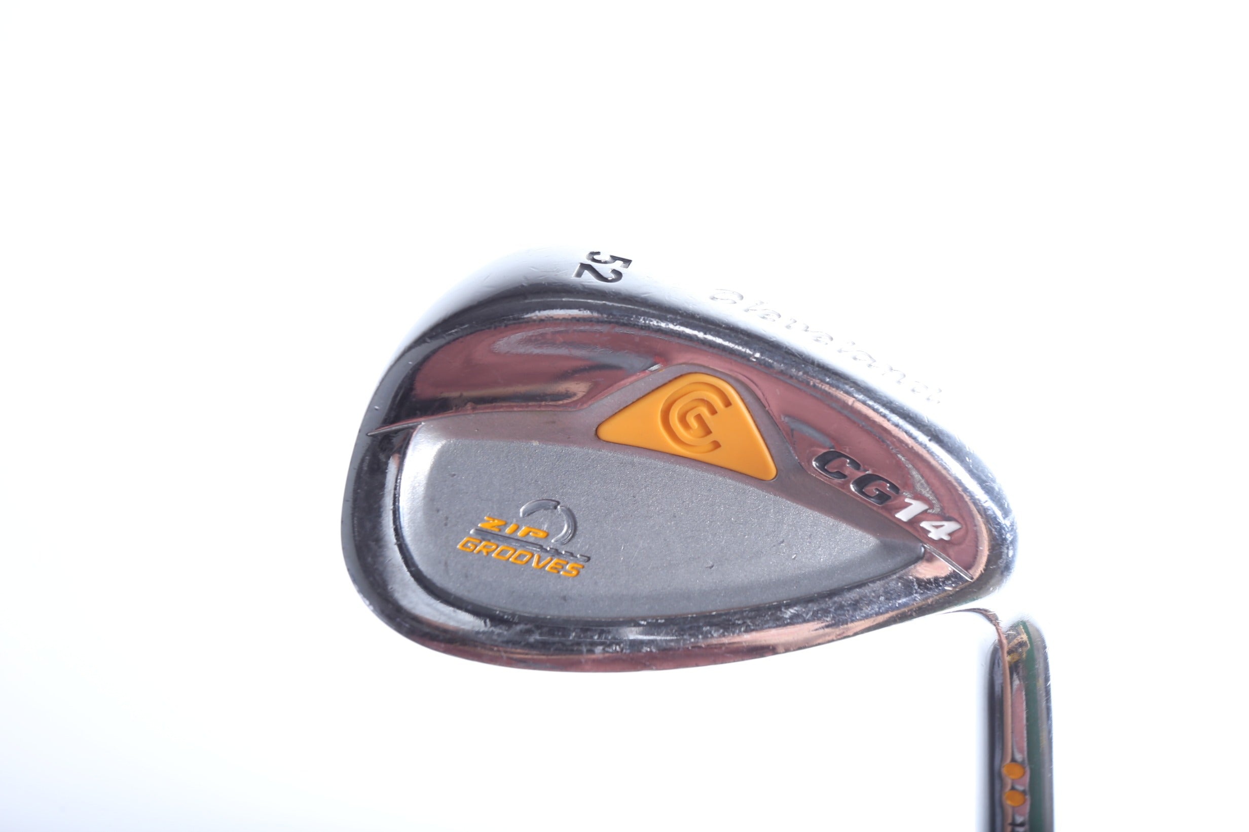 Used Cleveland CG14 Chrome Gap Wedge - Right Handed 52° Stiff Flex Golf Club for Short Game & Sand Shots