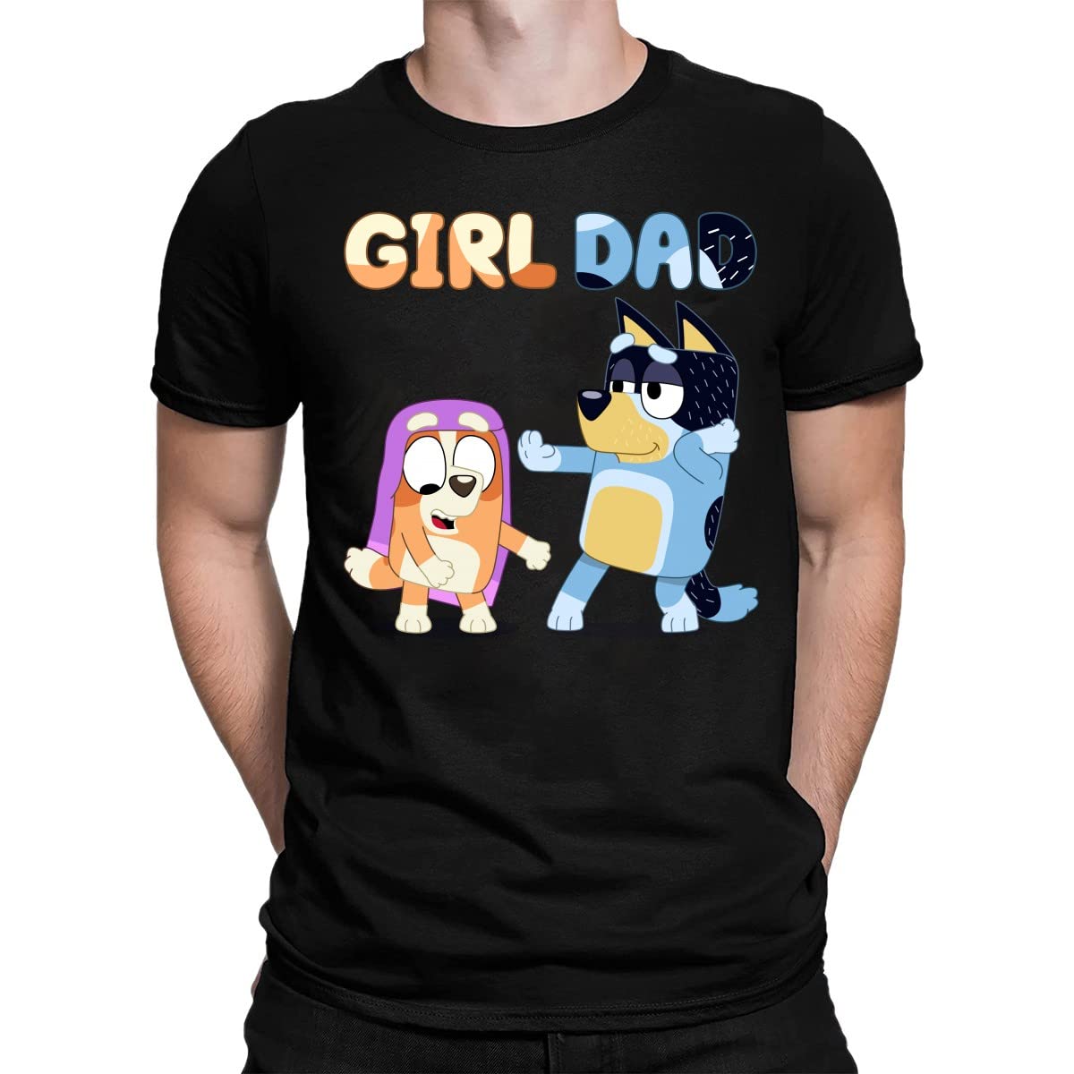 Best Dad Shirts for Men - Funny Girl Dad T-Shirts from Daughter - Comfortable & Stylish Multicolor Tees for Father's Day Gifts & Casual Wear