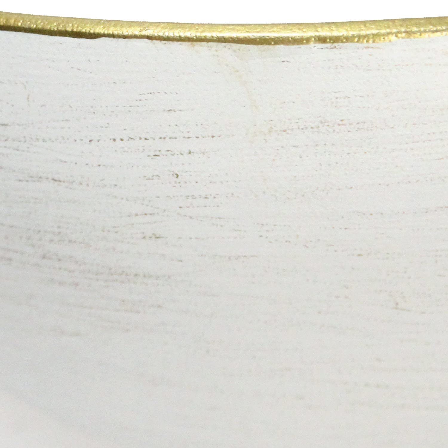 Stylish Creamy Round Metal Wall Planters for Indoor Plants - Perfect for Home Decor, Living Room, Bedroom & Office