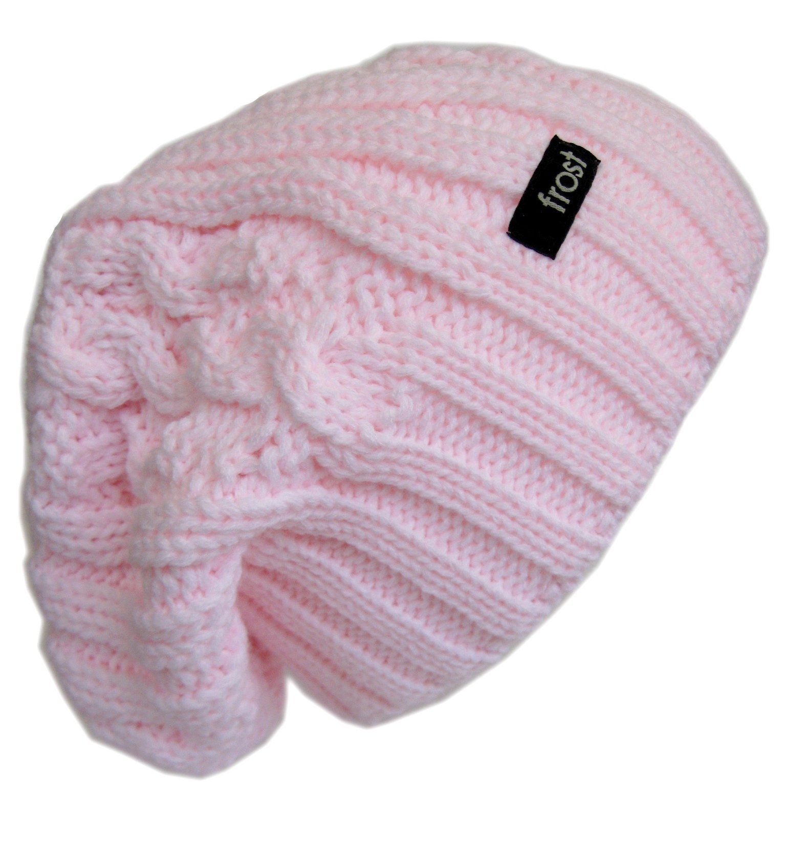 Frost Hats Oversized Beret - Chunky Knit Winter Beanie Hat for Women (M2013-359) | Warm & Stylish Cold Weather Accessory for Outdoor Activities