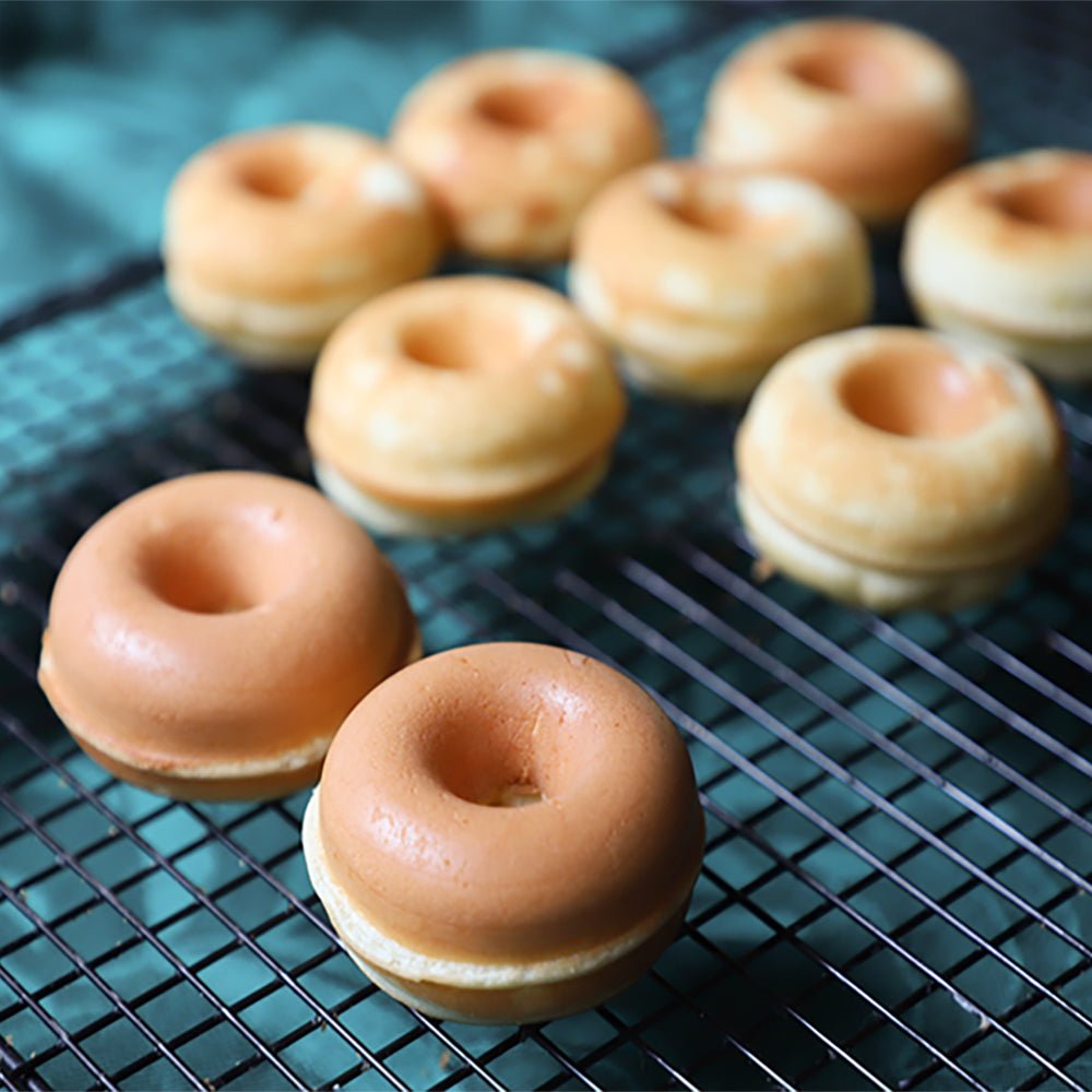 Nonstick 6-Cup Doughnut Baking Pan - Premium Donut Mold for Homemade Treats | Perfect for Breakfast, Parties & Holiday Baking