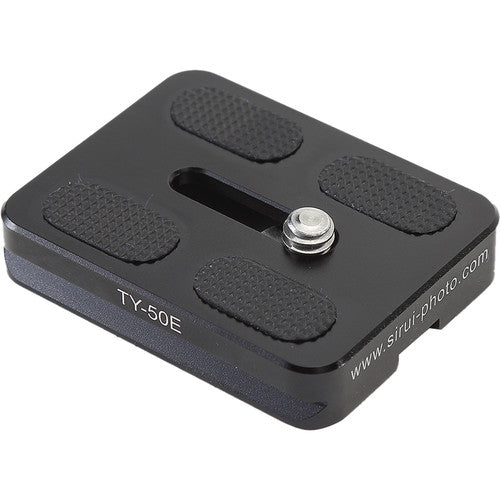 SIRUI TY 50E Quick Release Plate for Camera Tripod - Compatible with Arca-Swiss Standard | Perfect for DSLR, Mirrorless Cameras & Video Shooting