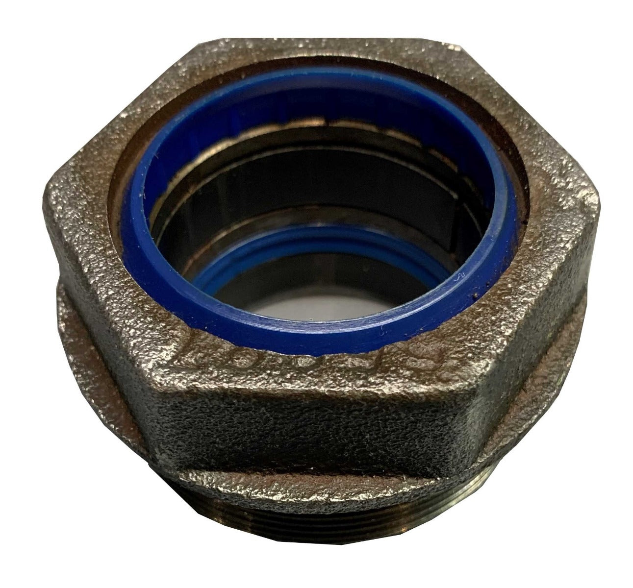 SnowEx 48985 1-1/2 Inch Gland Nut Assembly - Heavy-Duty Replacement Part for Snow Plow Hydraulic Systems | Ideal for Winter Maintenance & Snow Removal Equipment