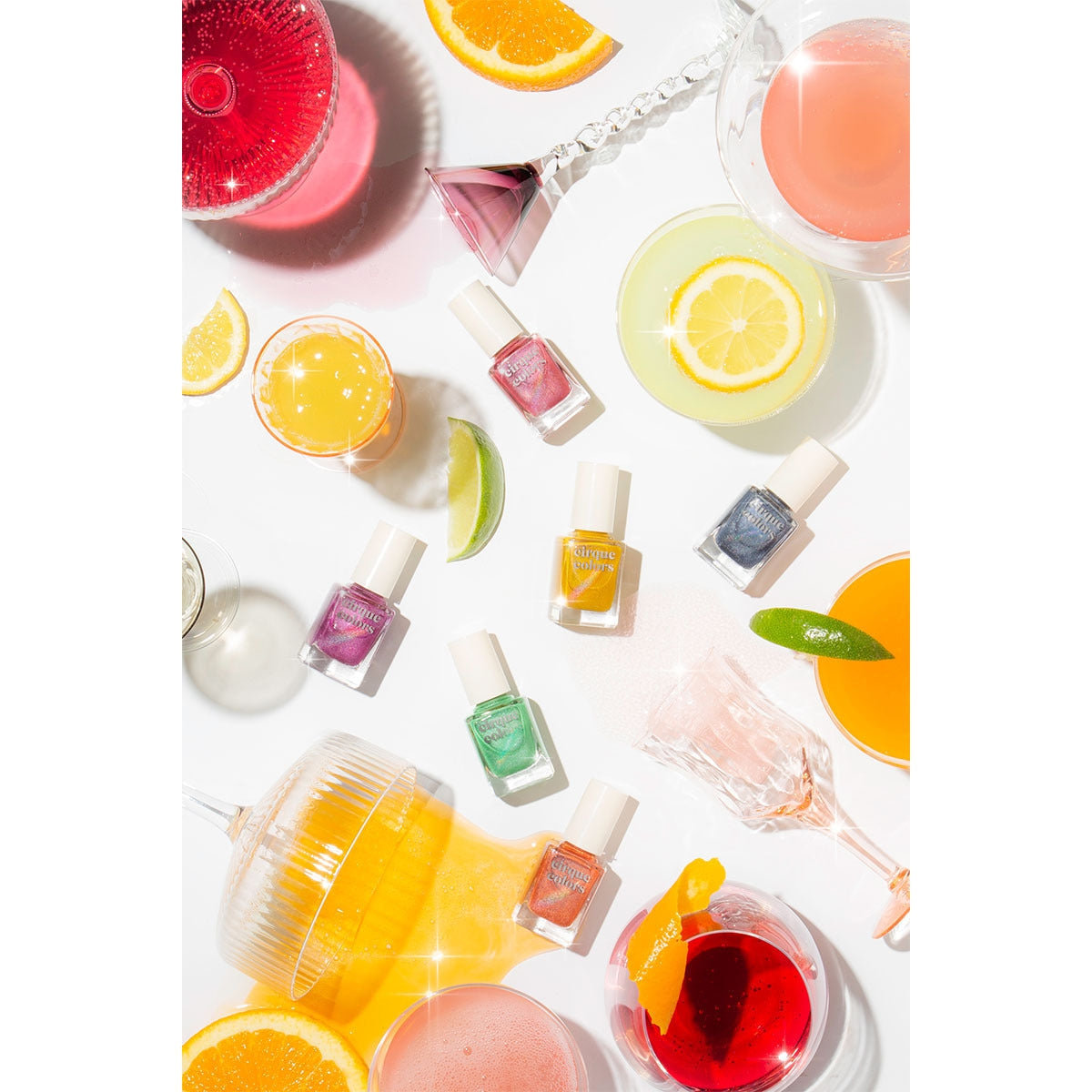 Cirque Colors Bubbly Collection Nail Polish - 0.37 oz Long-Lasting & Vibrant Colors for Manicures, Pedicures & Nail Art | Perfect for Parties, Weddings & Special Occasions