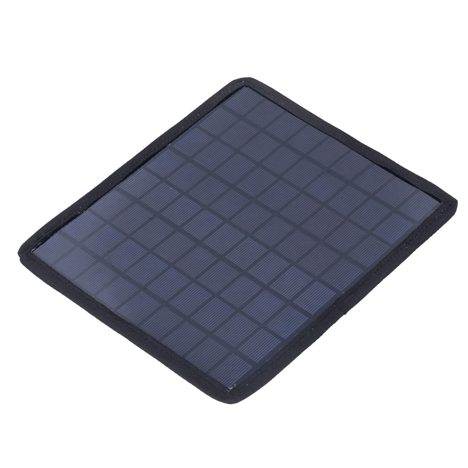 Tgoon 6W 18V Solar Battery Charger - High Efficiency Solar Panel for 12V Car Battery & Outdoor Power - Perfect for RV, Boat, Camping & Off-Grid Applications