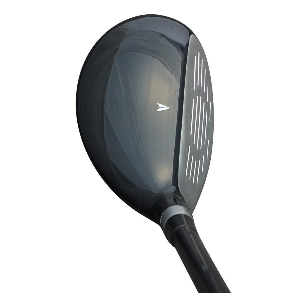 Left Handed Majek Golf Hybrid Club #6 - Senior Lady Flex (55+ Years) for Tall Players 5'8