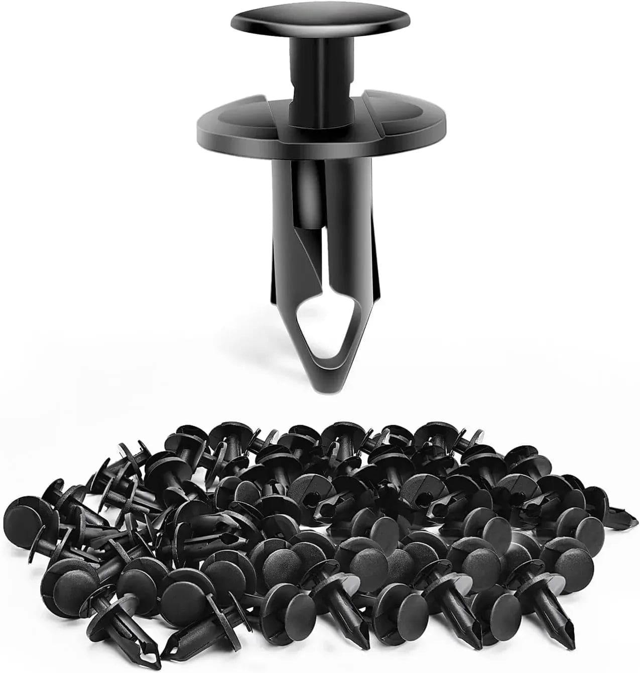 40 Pcs 20mm Hole 8mm Bumper Rivet Clips - Compatible with GM 21030249, Ford N807389S, Chrysler 6503598 - Perfect for Auto Body Repair & Bumper Replacement