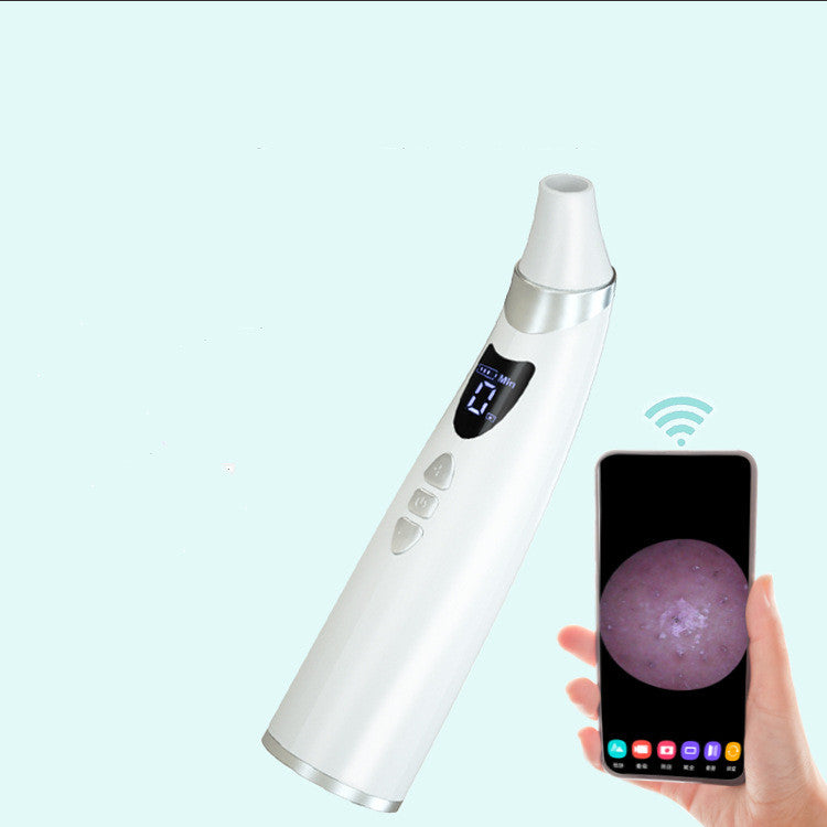 Electric Blackhead Remover Vacuum Suction Tool - Pore Cleaner for Face & Nose, Skin Care Equipment for Deep Cleansing - Perfect for Home Spa & Acne Treatment